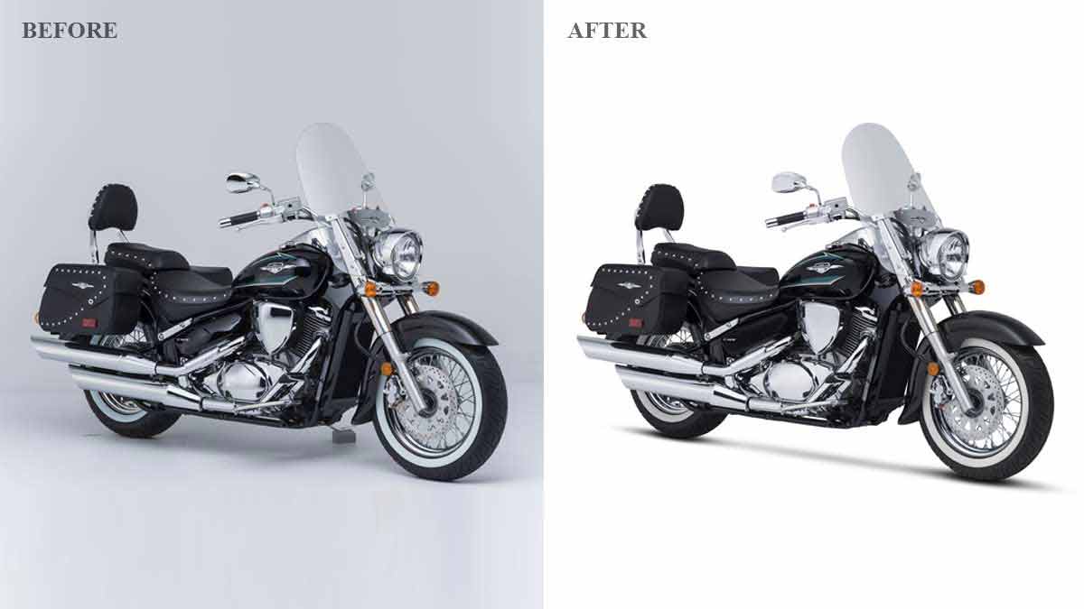 Automobile Photo Retouching - Before/After