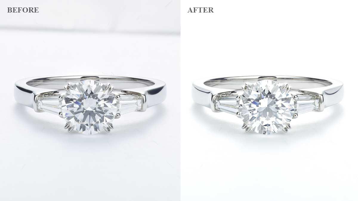 Ring Photo Retouching - Before/After