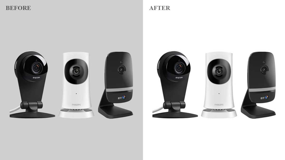 Electronics Products Image Editing - Before/After