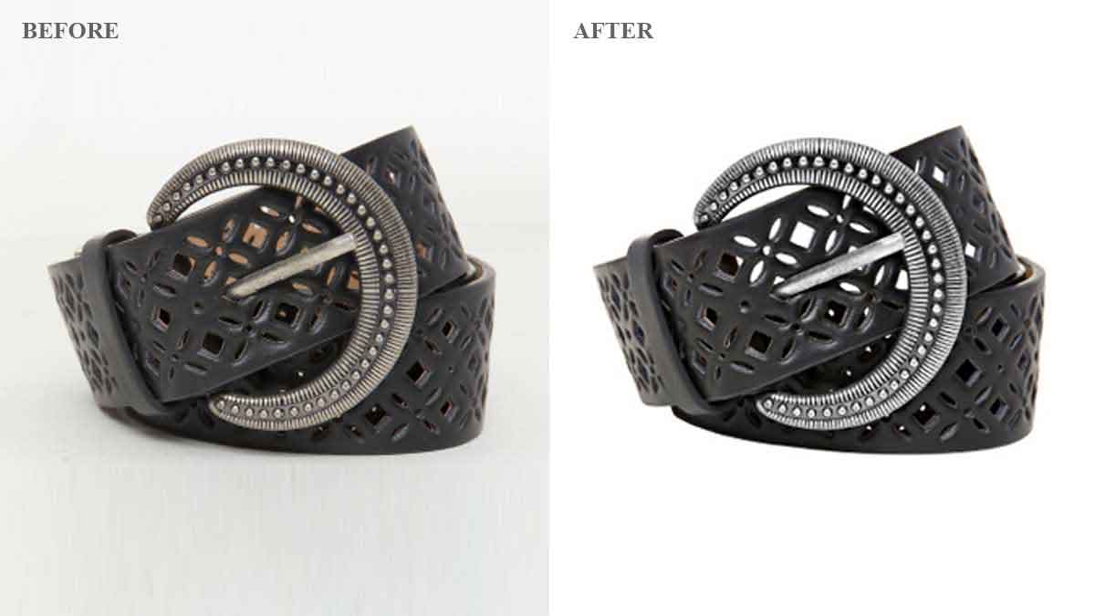 Fashion Accessories Photo Background Removal - Before/After