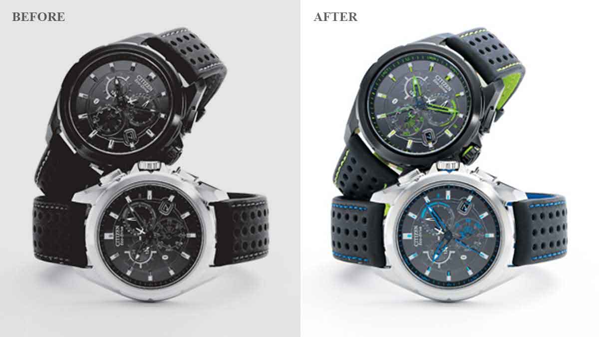 Watch Photo Recoloring - Before/After 