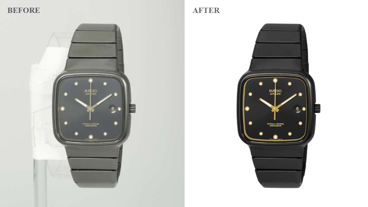 Watch Photo Retouching - Before/After 