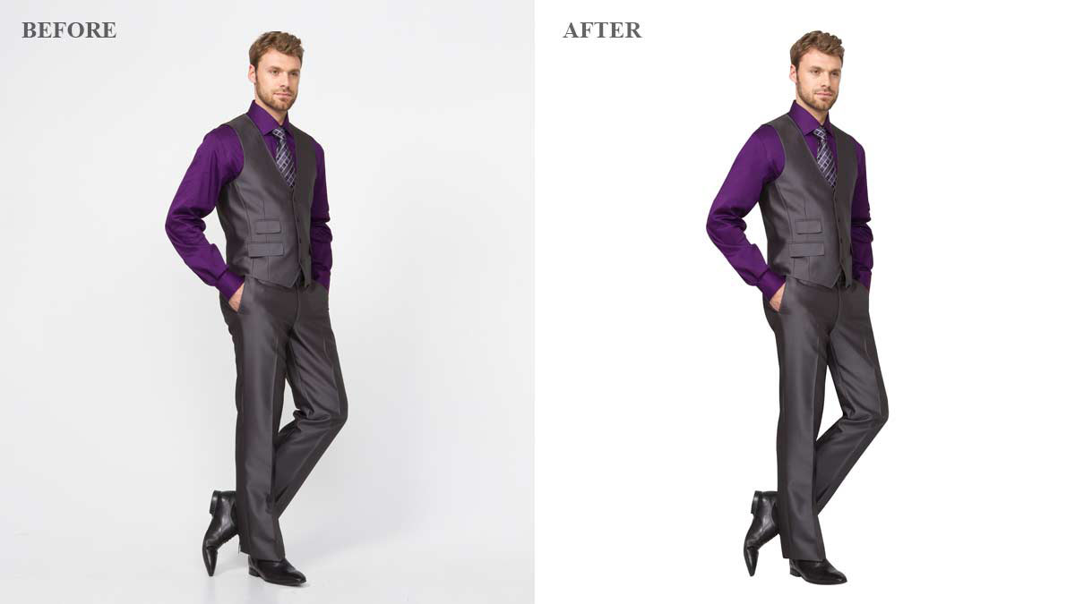 Fashion Clothing Retouching - Before/After