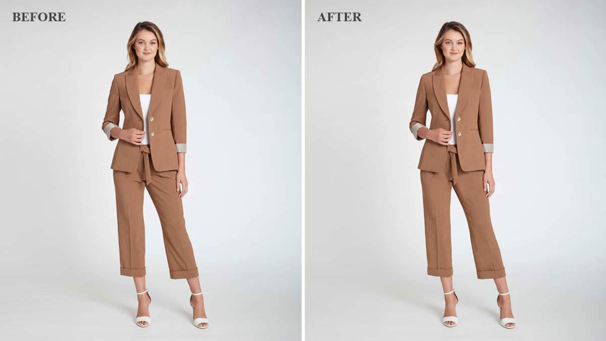 Fashion Apparel Retouching - Before/After