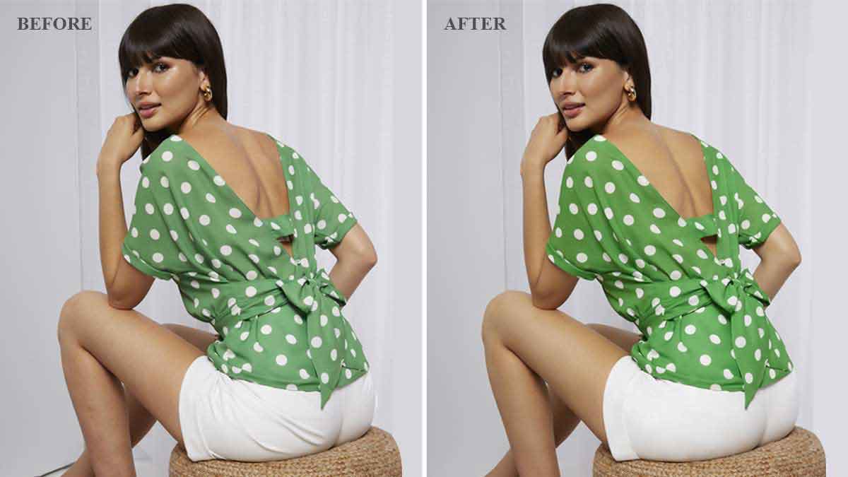 Fashion Apparel Retouching - Before/After