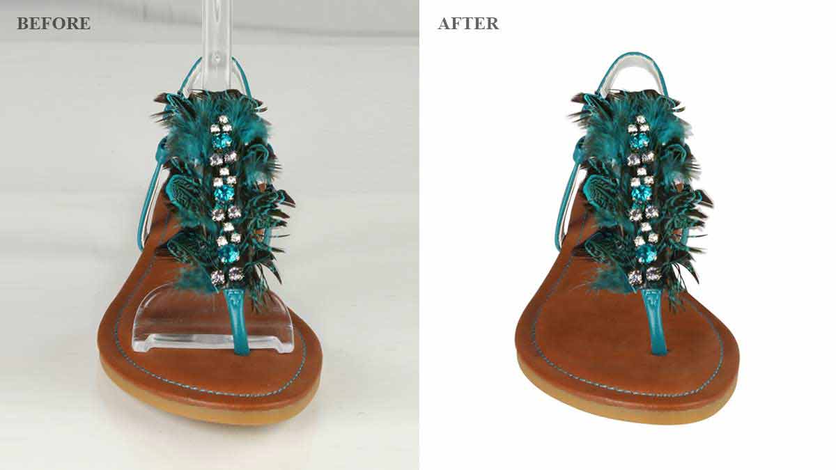 Footwear Image Retouching - Before/After