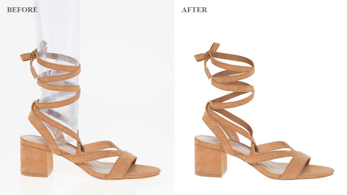 Footwear Image Retouching - Before/After