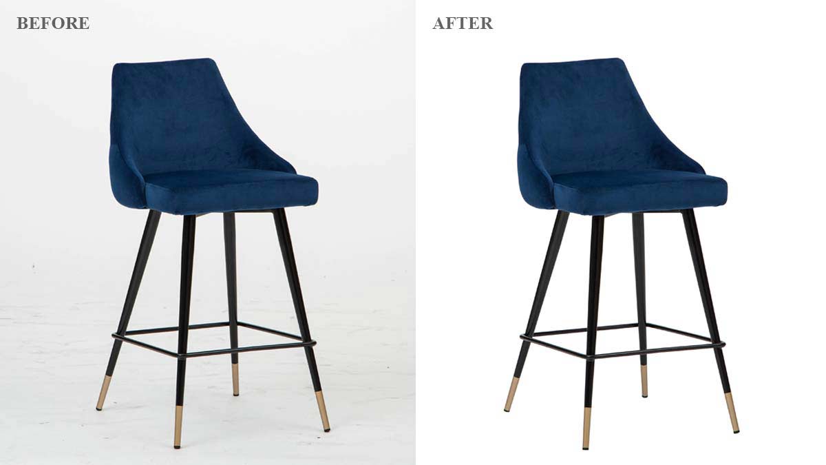 Furniture Interiors Photo Retouching - Before/After