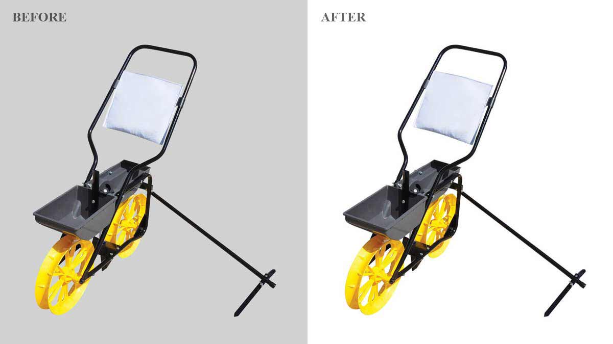 Garden Products Image Editing - Before/After