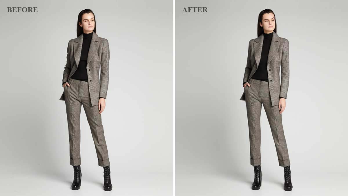 Fashion Clothing Retouching - Before/After