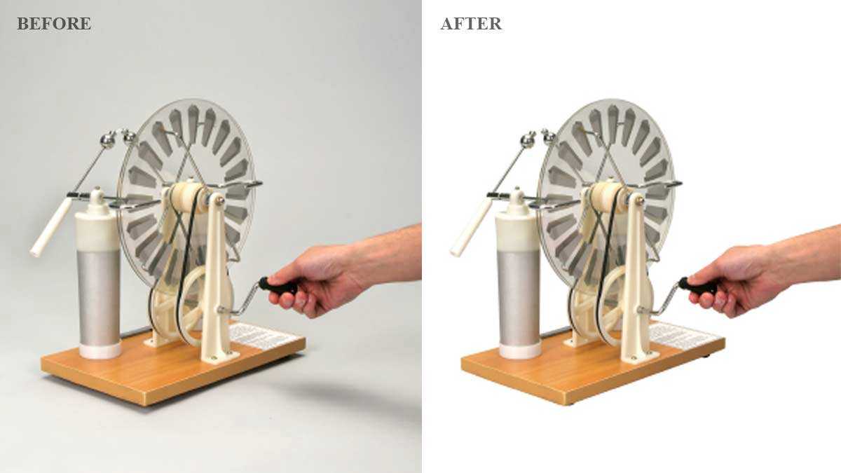 Industrial Tools Photo Retouching - Before/After