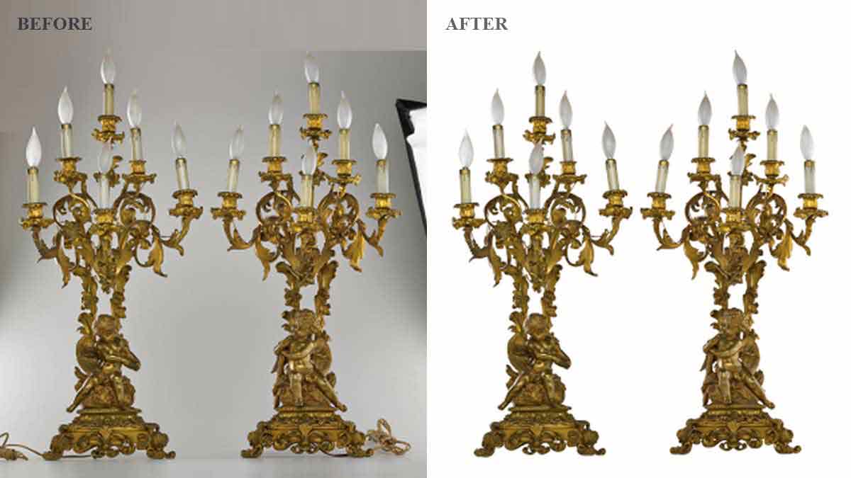 Lighting Products Images Retouching - Before/After