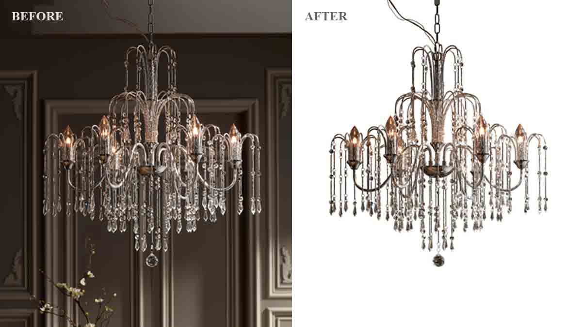 Lighting Products Images Retouching - Before/After