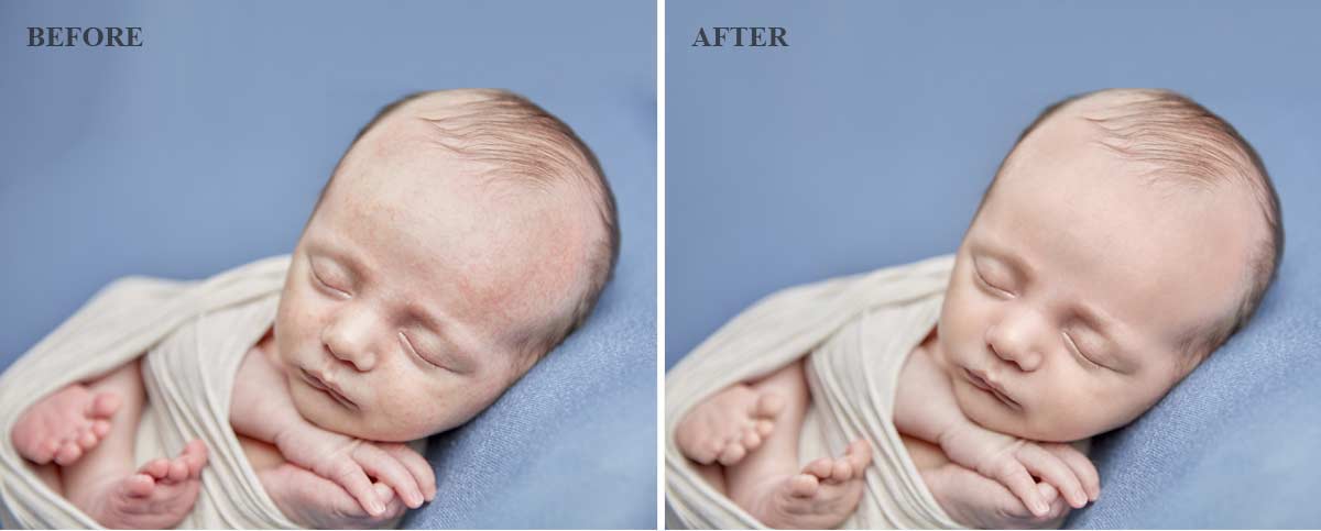 Family Photo Retouching - Before/After