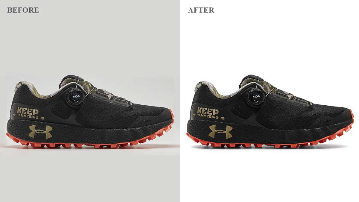 Footwear Image Retouching - Before/After